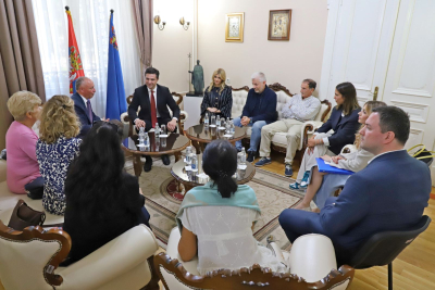Prijem za profesora Stefana Pilota, velikog prijatelja Srbije