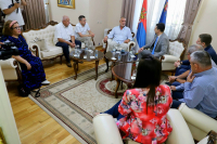 Gradonačelnik Pavlović razgovarao sa članovima Saveta festivala Teatar na raskršću