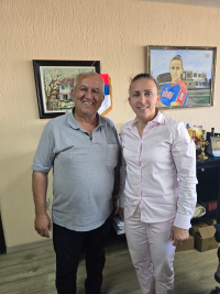 Saradnja za budućnost Roma, razgovor direktorke Sportskog centra Čair sa Salihom Saitovićem