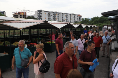 Žitelji Panteleja dobili novu, modernu pijacu