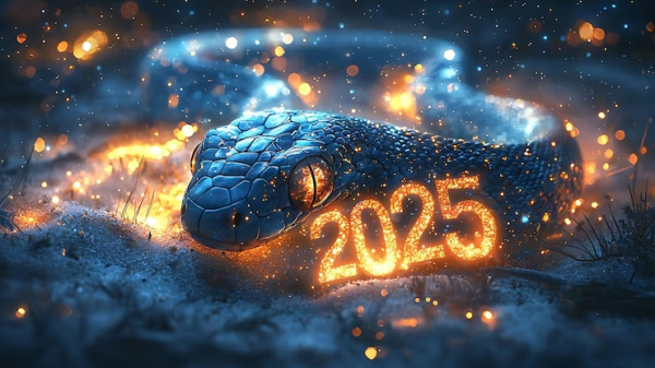 Godina 2025. je godina Zmije i nosi energiju broja 9