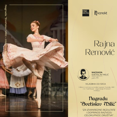 Nagrada Svetislav Milić – mladima od srca u oblasti kultura i umetnost balerini iz Beograda