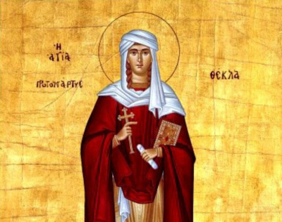 Sveta Tekla, učenica apostola Pavla i jedna od prvih hrišćanskih svetiteljki