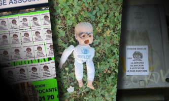 Vudu lutka sa iskopanim očimaje ono što je Jean-Marc Zulesi pronašao u svom vrtu jednog jutra