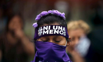 Lima (Peru). Marš protiv nasilja nad ženama 